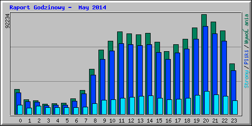 Raport Godzinowy -  May 2014